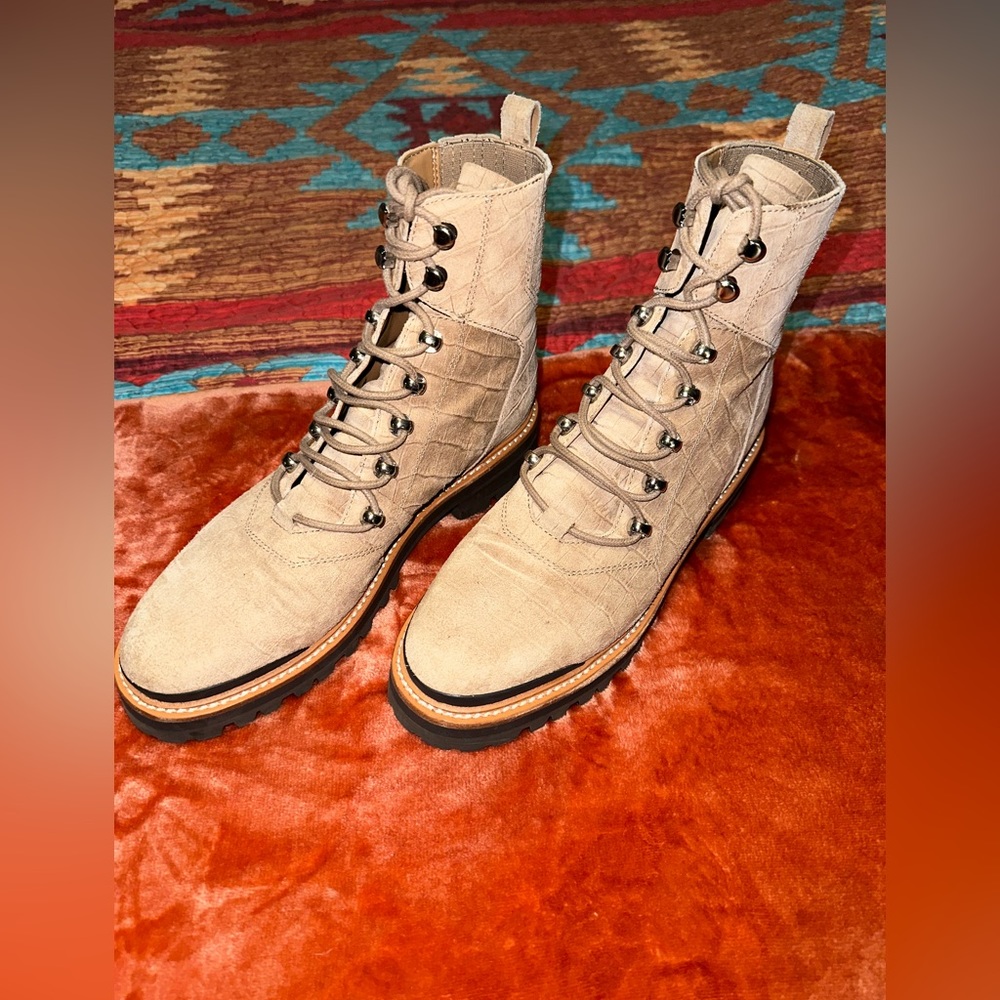 Marc fisher combat boots
